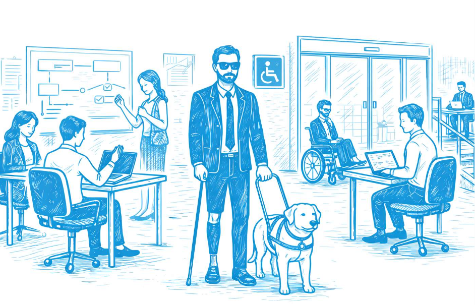 Screen from the disability awareness lesson
